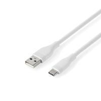 Nedis CCGB60800WT15 Usb-kabel Usb 2.0 Usb-a Male Usb-c™ Male 15 W 480 Mbps Vernikkeld 1.50 M Rond Silicone Wit Doos - thumbnail