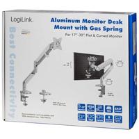 LogiLink BP0086 flat panel bureau steun 81,3 cm (32 ) Zilver - thumbnail