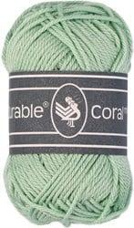 Durable Coral Mini 2137 Mint - Haakgaren / Breigaren