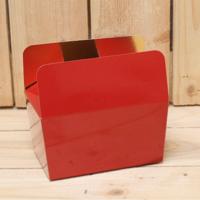 Bonbon doosjes - Chocolade doosje - Warm rood LAAG - 12 stuks - thumbnail