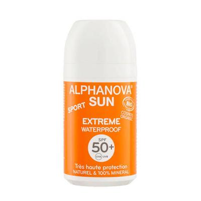 Alphanova Sun Sun bio roll-on SPF50+ vegan 50 Gram Alphanova Sun Sun bio roll-on SPF50+ vegan 50 Gram