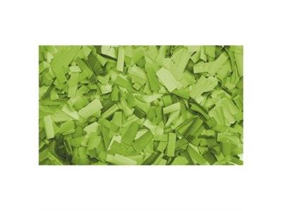 Showgear Confetti rechthoekig 1 kg 55 x 17 mm, lichtgroen