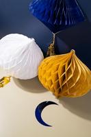 Honeycomb Set Ramadan Goud/Blauw/Wit (3st) - thumbnail