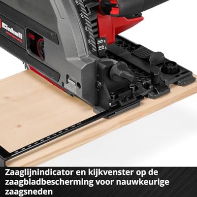 Einhell Professional TP-PS 18/165 Li BL - Solo Accu-invalzaag Zaagdiepte 90° (max.) 56 mm