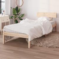 Bedframe massief grenenhout 90x200 cm - thumbnail