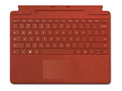 Microsoft Spaans QWERTY-toetsenbord, 8XB-00032, QWERTY-toetsenbord, Spaans, Rood