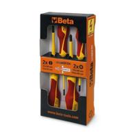 Beta 1273MQF/D4 ?set van 4 dunne schroevendraaiers voor PHilips® kruisschroeven - 012730604 012730604 - thumbnail