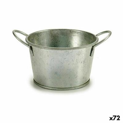 Kubus Zilverkleurig Zink 17,8 x 8 x 12,3 cm (72 Stuks)