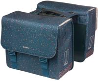 BASIL Dubbele fietstas flair mik 35 liter 15 x 35 x 31 cm (2x) - navy - thumbnail