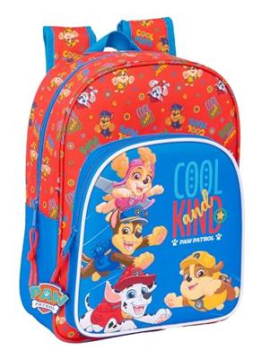 Schoolrugzak The Paw Patrol Cool Blauw Rood 26 x 34 x 11 cm