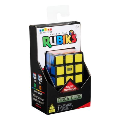 Rubik's Cube - Chrono - 3x3 - Ingebouwde stopwatch - vanaf 8 jaar
