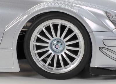 Tamiya 1:10 RC auto Elektro Sportwagen 1:10 RC 2002 Mercedes-Benz CLK AMG Racin Brushed 4WD Bouwpakket TT-02