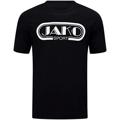 JAKO 6114 T-Shirt Retro - Zwart - 4XL