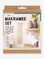 Macraméset, 10 stuks BOHO FOLIA beige - thumbnail
