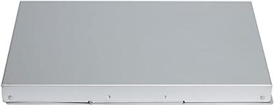 MAULassist klembordkoffer aluminium A4 staand, draait linksom open (zijkant)