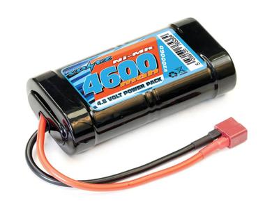 Voltz NiMH 4.8 volt 4600mah met Deans stekker