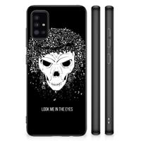 Mobiel Case Samsung Galaxy A51 Skull Hair - thumbnail