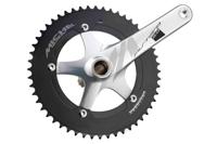 Miche Pistard 2.0 Crankset 46t 165mm - Zilver - thumbnail