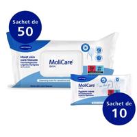 Molicare Skin Moist Care Tissues 50 - thumbnail