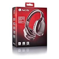 NGS ARTICA WRATH BLACK - Supra-aurale draadloze koptelefoon, compatibel met Bluetooth-technologie, ingebouwde microfoon, 10 uur batterijduur, Zwarte kleur - thumbnail