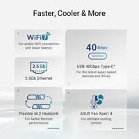Asus 90MB1LY0-M0EAY0 Moederbord Socket AMD AM5 Vormfactor ATX - thumbnail