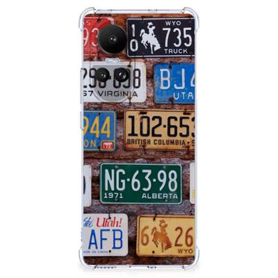 OPPO Reno10 | 10 Pro Anti-shock Hoesje met foto Kentekenplaten OPPO Reno10 | 10 Pro Anti-shock Hoesje met foto Kentekenplaten