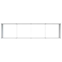 Verhoogde plantenbak Licht Bruin 320 x 80 x 77 cm - thumbnail