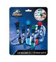 Undercover jurassic world rol stempelstiften, 5st. - thumbnail