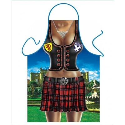 Schort scottisch girl
