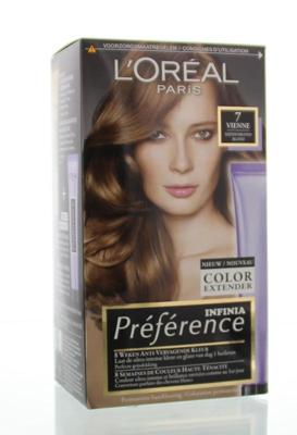 L'Oréal Paris Préférence 7.0 Middenblond Blond