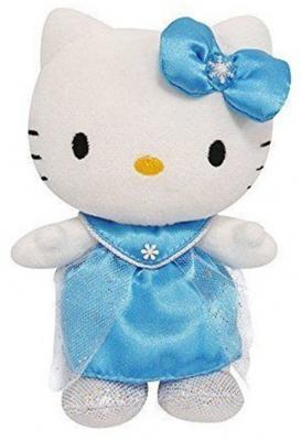 Jemini Hello Kitty Knuffel Princess meisjes blauw 17 cm
