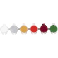 Creativ Company Plus color acrylverf kerstkleuren - 6x5ml. - thumbnail