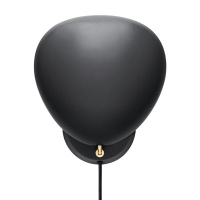 Gubi Cobra Wandlamp - Mat zwart