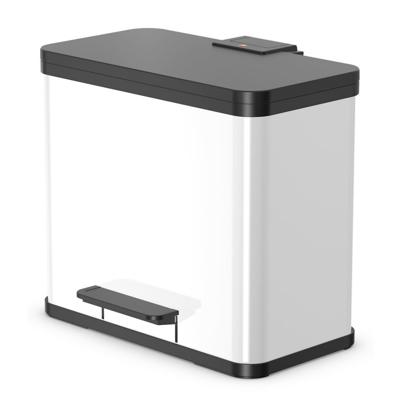 Hailo öko duo plus L 6302300 Afvalbak 26 l Plaatstaal (l x b x h) 470 x 470 x 430 mm Wit Met voetpedaal 1 stuk(s) Hailo öko duo plus L 6302300 Afvalbak 26 l Plaatstaal (l x b x h) 470 x 470 x 430 mm Wit Met voetpedaal 1 stuk(s)