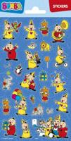 Studio 100 stickervel Bumba junior papier blauw/geel 26 stuks - thumbnail