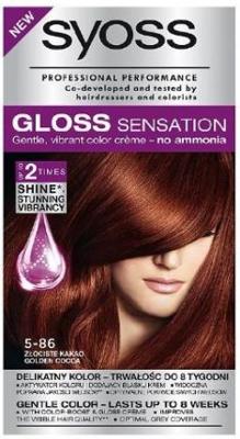 Syoss Haarverf - Gloss Sensation Goud Cacaobruin 3-86 Syoss Haarverf - Gloss Sensation Goud Cacaobruin 3-86
