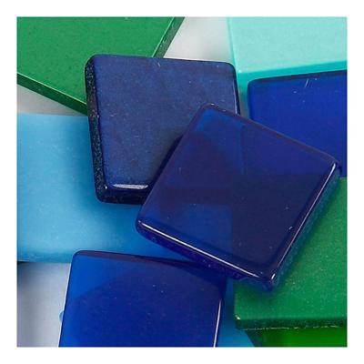 Creativ Company Mini mozaiek blauw/groen 10x10mm, 25 gram