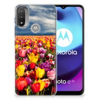 Motorola Moto E20 | E40 | TPU Case | Tulpen - thumbnail