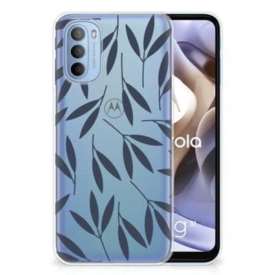 Motorola Moto G31 | G41 | TPU Case | Leaves Blue Motorola Moto G31 | G41 | TPU Case | Leaves Blue