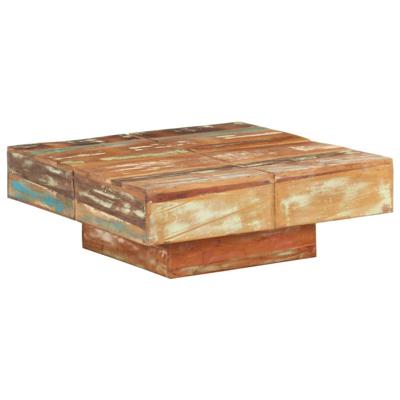 Salontafel 80x80x28 cm massief gerecycled hout Salontafel 80x80x28 cm massief gerecycled hout