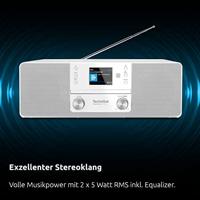TechniSat Digitradio 370 CD IR Hybride radio Wit - thumbnail