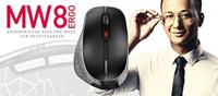 CHERRY MW 8 ERGO Draadloze muis - thumbnail