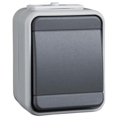 ELSO universele schakelaar 441609 10A AquaTop licht/basisgrijs 1 stuk(s)