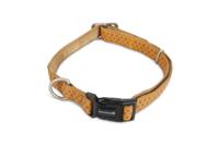 Beeztees - Halsband Hond - Mac Leather - Bruin - 45-70 cm - thumbnail