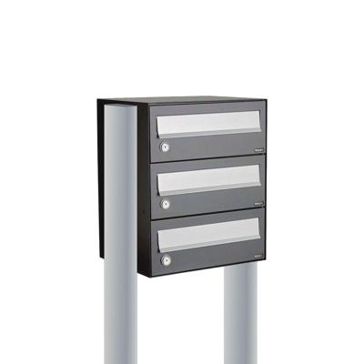 Allux Hive Set 1-Breed, 3-Hoog Op Statief Antraciet - 40030065_1x3s