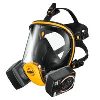 DeWalt dxir1ffmla2p3 lichtgewicht herbruikbaar volgelaatsmasker met a2p3 filters | maat l - dxir1ffmla2p3 - thumbnail