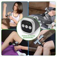 Lifenaxx LX-041 Massage-apparaat Zwart, Zilver (mat) - thumbnail