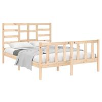 Bedframe massief hout 120x190 cm - thumbnail