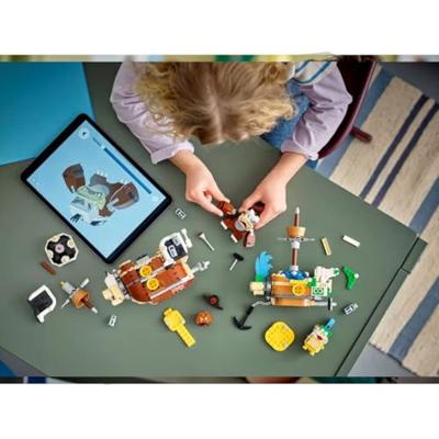LEGO Super Mario - Uitbreidingsset: Larry en Mortons luchtschepen Constructiespeelgoed