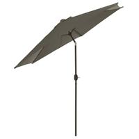 Parasol Tenerife 300 cm - grijs zonder volant - thumbnail